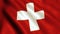 Swiss Flag video animation - 4K