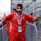 Swiss football fans in Saint Petersburg, Russia during FIFA World Cup 2018