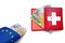 Swiss franc Euro wallets banner