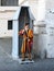 Swiss Guard With Long Halberd, Vatican City