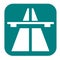 Swiss highway icon