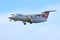 Swiss jet on approach