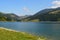 Swiss lake and mountains