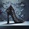 Swiss Made Designer Shoes: 3d Printed Shapes And Geometric Patterns