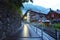 Swiss mountain town Wengen