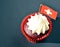 Swiss National Day cupcake
