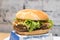 Swiss Stack burger in Irish McDonald`s