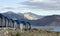 Swiss tents along Pangong Lake