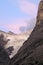 Swiss Upper Grindelwald Glacier in evening light