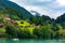 Swiss village Iseltwald, Switzerland