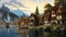 Swiss Village by the Lake