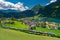 Swiss village Lungern, Switzerland