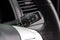 Switch off lights in a car. close-up Car integrated turning indicator with headlight switch toggle.