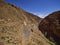 switchbacks of the dades gorges in the mountains of Morocco