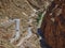 switchbacks of the dades gorges in the mountains of Morocco