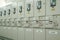 Switchgear in the electrical room