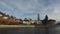 Switzerland, 08.12.2016: the skyline of the medieval city of Lucerne with views of the famous SpreuerbrÃ¼cke,