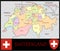 Switzerland Administrative divisions