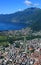 Switzerland: Airshot from Locarno at Lago Maggiore