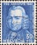 Switzerland - Circa 1941: a postage stamp printed in the Switzerland showing a portrait of the goldsmith and watchmaker Daniel Jan