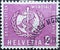 Switzerland - Circa 1957 : a postage stamp printed in the swiss showing the emblem of the World Health Organization globe with the