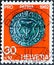 Switzerland - Circa 1962 : a postage stamp printed in the swiss showing an ancient coin. Lump of Uri. Federal celebration Text: Pr