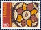 SWITZERLAND - CIRCA 1981: A stamp printed in Switzerland shows a mosaic from St. Pierre Cathedral, Geneva, circa 1981.