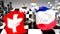 Switzerland France crisis, clash, conflict and debate between those two countries that aims at a trade deal or dominance