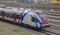 Switzerland; Geneva; March 9, 2018; SBB train locomotive parked