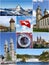 Switzerland landmark collage