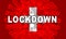 Switzerland lockdown preventing coronavirus epidemic or outbreak - 3d Illustration