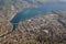 Switzerland Lucerne main station Luzern City lake aerial view ph