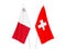 Switzerland and Malta flags