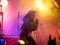 Switzerland,  Pratteln - June 30,  2019. The Swedish melodic death metal band Arch Enemy performs a live concert in Pratteln.