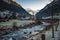 Switzerland - Stream Leading to Alps - Lauterbrunnen