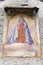 Switzerland Tessin Aurigeno Madonna mural painting