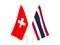 Switzerland and Thailand flags