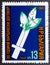 Sword-flower for 30th anniversary Warsaw pact