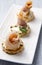 Swordfish canape