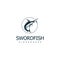 Swordfish logo vector design inspiration