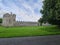 Swords Castle. Back walls fortress, Ireland