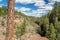 Sycamore Canyon Rim Trail in Arizona.