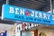 SYDNEY - AUGUST 17, 2018: Ben and Jerry Ice Cream sign at night.