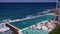 SYDNEY, AUSTRALIA - JANUARY 31, 2016: the icebergs pool at bondi beach, australia`s famous beach