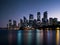 Sydney in Australia at night Wallpaper, Generative AI