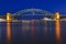 Sydney Blues poing Bridge Side sunset