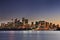 Sydney CBD Pan Cremorne Sunset