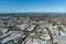 Sydney cityscape aerial view. Sydney suburbs from above