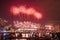 Sydney fireworks Eve New year Show at Harbour bridge from Clak park Sydney Australia