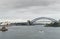 Sydney Harbor bridge and Opera House, Australia.